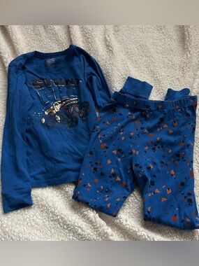Carter's Boys Stunt pro car pajama set 2 pc Snug Fit long sleeve size 10